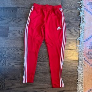 ON HOLD FOR USER BIGBOSSAJ - Red Adidas Track Pants Joggers Mens Size Medium